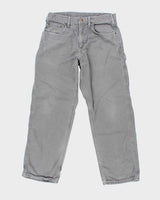 Vintage 2000's Carhartt Faded Single Knee Carpenter Trousers - W30 L27
