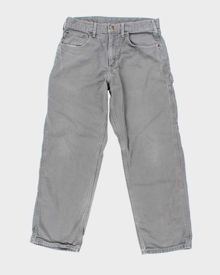 Vintage 2000's Carhartt Faded Single Knee Carpenter Trousers - W30 L27