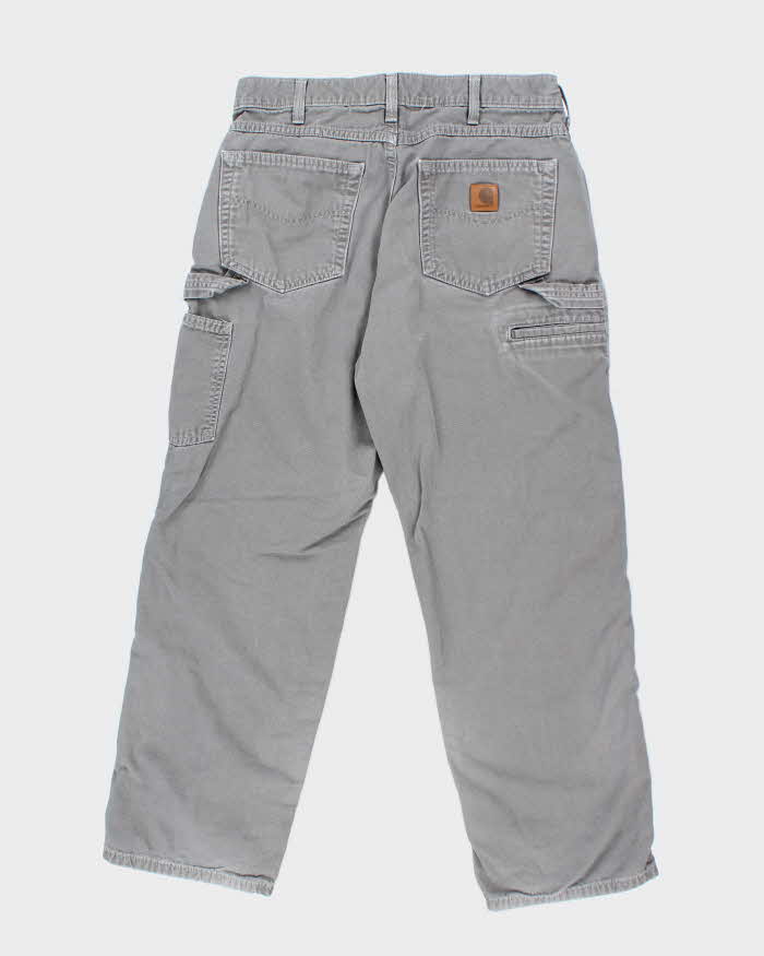 Vintage 2000's Carhartt Faded Single Knee Carpenter Trousers - W30 L27