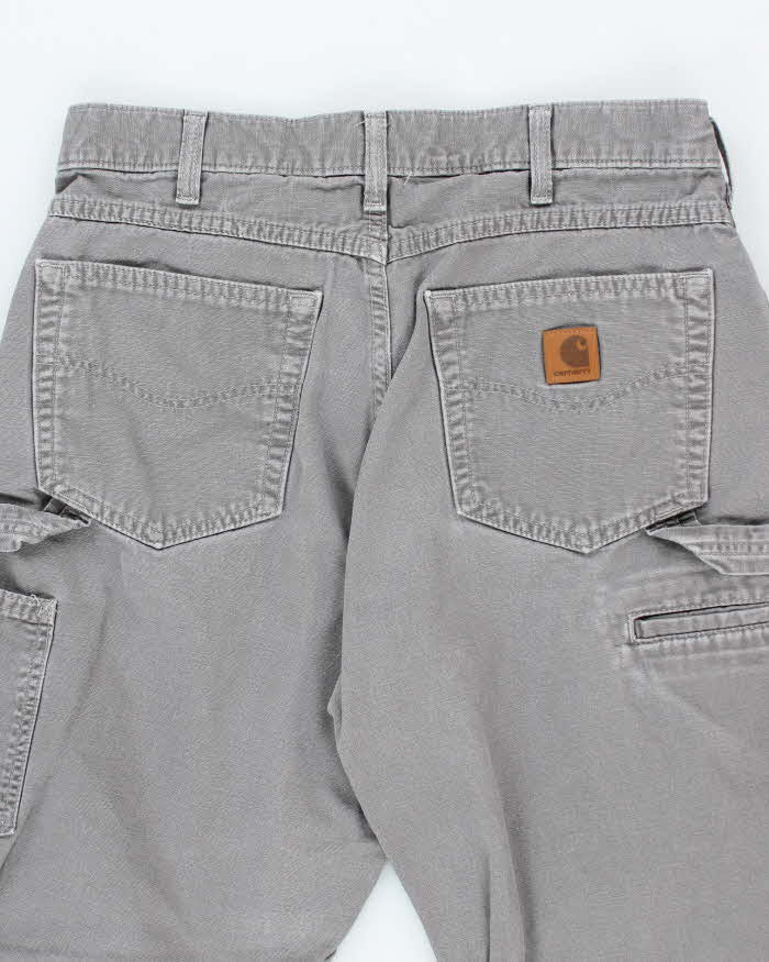 Vintage 2000's Carhartt Faded Single Knee Carpenter Trousers - W30 L27