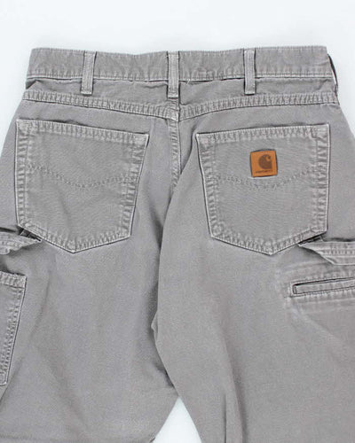 Vintage 2000's Carhartt Faded Single Knee Carpenter Trousers - W30 L27