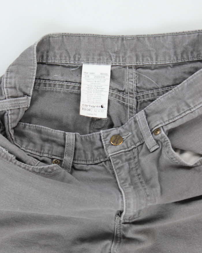 Vintage 2000's Carhartt Faded Single Knee Carpenter Trousers - W30 L27