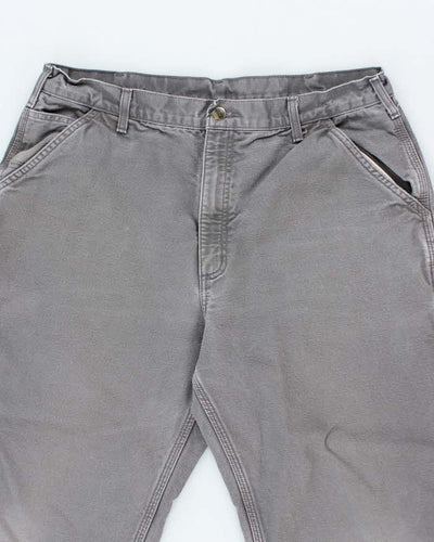 Vintage 2000's Carhartt Lined Single Knee Carpenter Trousers - W34 L32