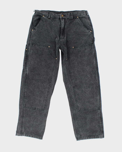 Vintage 2000's Carhartt Faded Double Knee Carpenter Trousers - W30 L28