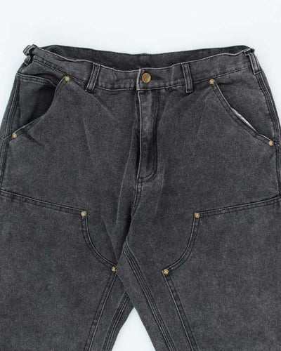 Vintage 2000's Carhartt Faded Double Knee Carpenter Trousers - W30 L28