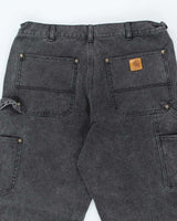 Vintage 2000's Carhartt Faded Double Knee Carpenter Trousers - W30 L28