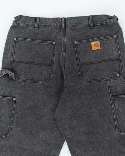 Vintage 2000's Carhartt Faded Double Knee Carpenter Trousers - W30 L28