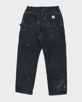 Vintage Carhartt Paint Splatted Double Knee Carpenter Trousers - W28 L29