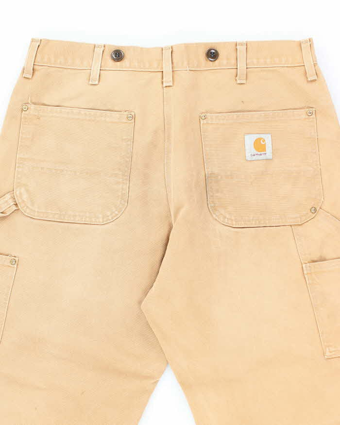 Vintage Carhartt Faded Heavyweight Double Knee Carpenter Trousers - W34 L27