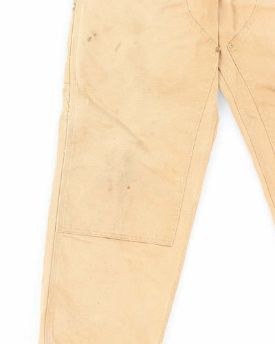 Vintage Carhartt Faded Heavyweight Double Knee Carpenter Trousers - W34 L27