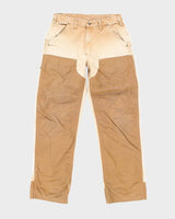 Vintage Carhartt Brown Heavyweight Double Knee Carpenter Trousers - W30 L31