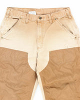 Vintage Carhartt Brown Heavyweight Double Knee Carpenter Trousers - W30 L31