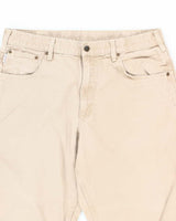 Vintage Carhartt Beige Single Knee Carpenter Trousers - W32 L28