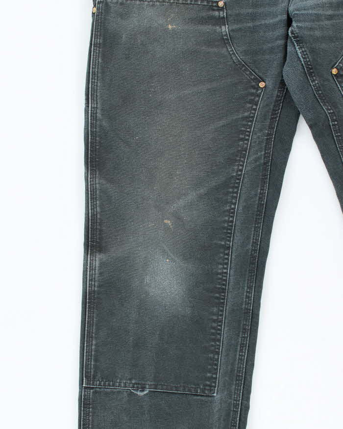 Vintage Carhartt Black Double Knee Carpenter Trousers - W32 L32