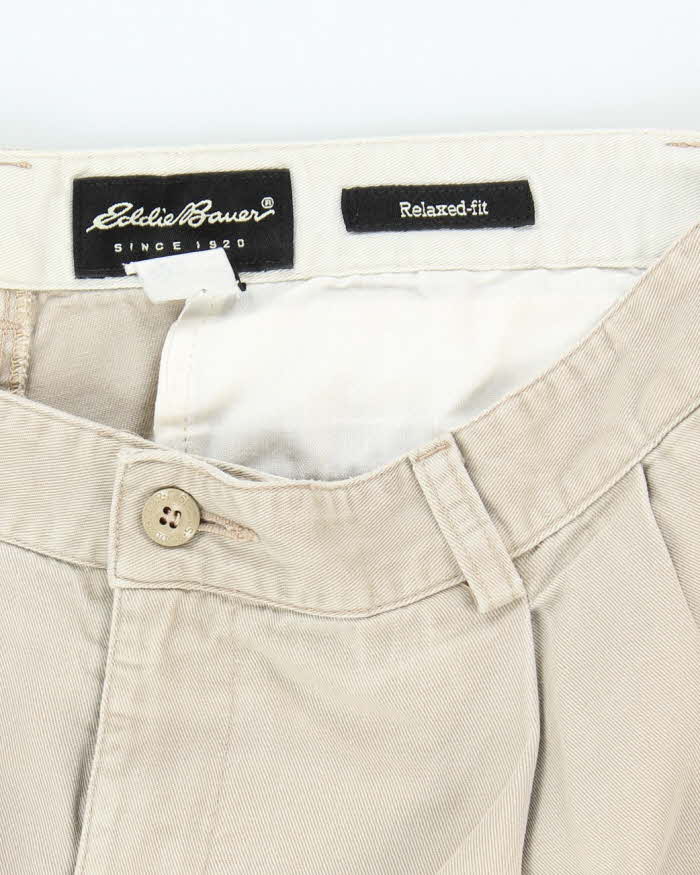 Vintage 2000's Eddie Bauer Relaxed Fit Chino Trousers - W34 L27