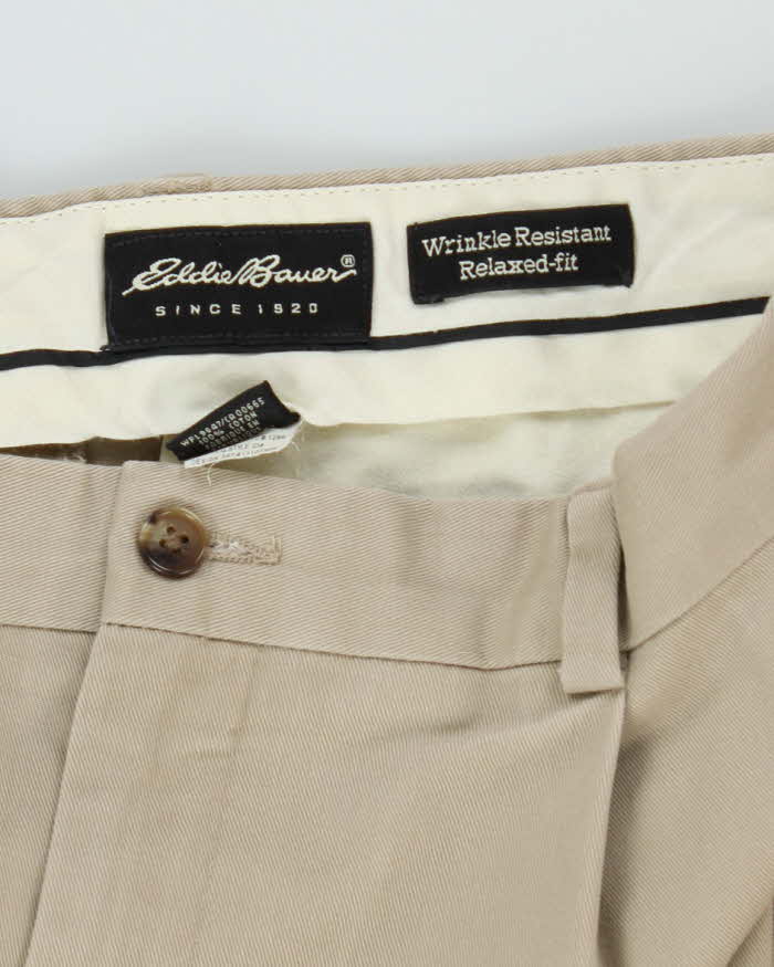 Vintage 2000's Eddie Bauer Relaxed Fit Chino Trousers - W34 L31