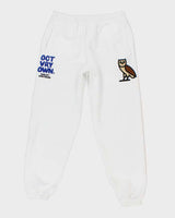 Octobers Very Own Heavyweight Graphic Print Tracksuit Bottoms - W32 L28
