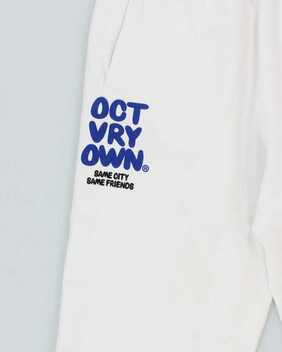 Octobers Very Own Heavyweight Graphic Print Tracksuit Bottoms - W32 L28