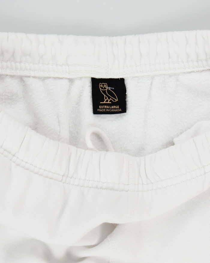 Octobers Very Own Heavyweight Graphic Print Tracksuit Bottoms - W32 L28