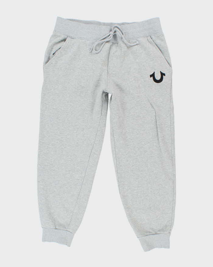 Vintage Y2K True Religion Small Patch Logo Tracksuit Bottoms - L