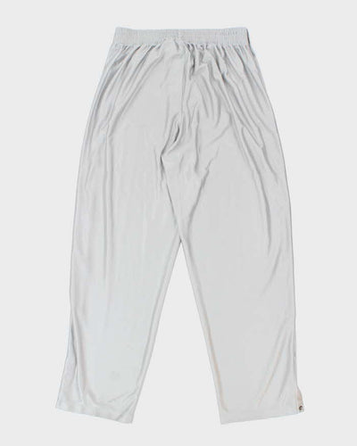 Vintage 90's Nike Full Leg Popper Tracksuit Bottoms - L