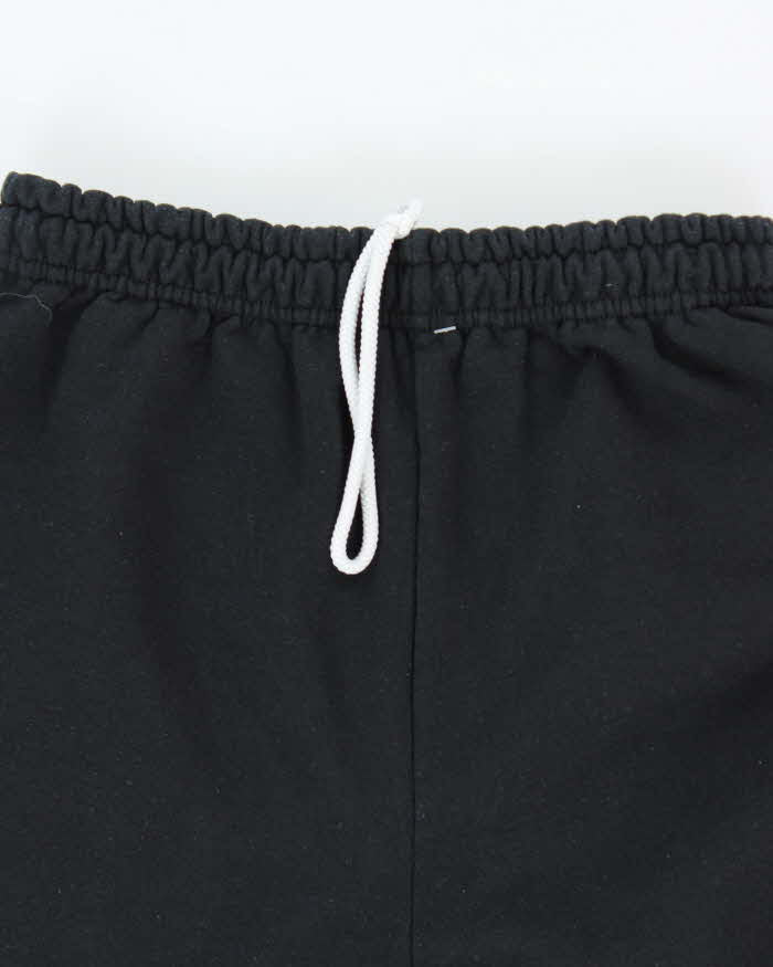 Vintage Y2K Adjustable Flame Print Tracksuit Bottoms - S