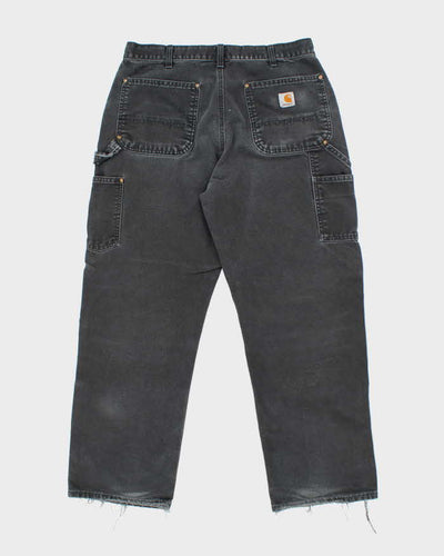 Vintage 2000's Carhartt Faded Double Knee Carpenter Trousers - W32 L27