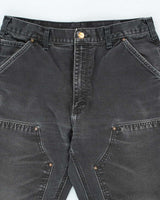 Vintage 2000's Carhartt Faded Double Knee Carpenter Trousers - W32 L27