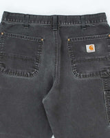 Vintage 2000's Carhartt Faded Double Knee Carpenter Trousers - W32 L27