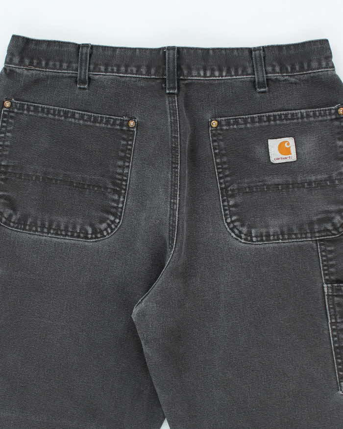 Vintage 2000's Carhartt Faded Double Knee Carpenter Trousers - W32 L27