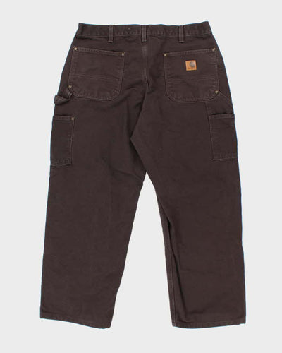 Vintage 2000's Carhartt Double Knee Carpenter Trousers - W36 L30