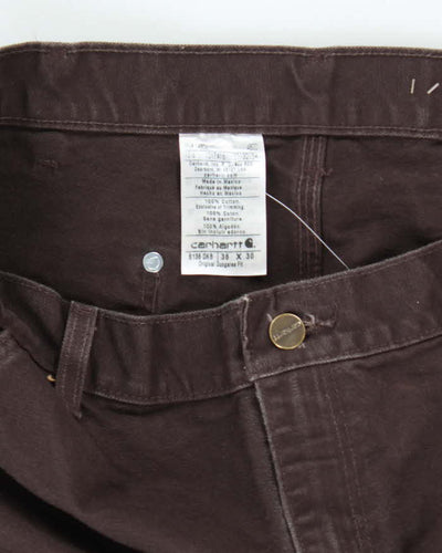 Vintage 2000's Carhartt Double Knee Carpenter Trousers - W36 L30