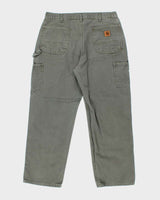 Vintage 2000's Carhartt Double Knee Carpenter Trousers - W34 L29