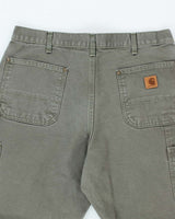 Vintage 2000's Carhartt Double Knee Carpenter Trousers - W34 L29