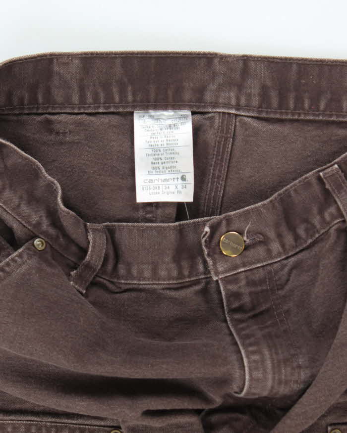 Vintage 2000's Carhartt Double Knee Carpenter Trousers - W32 L29