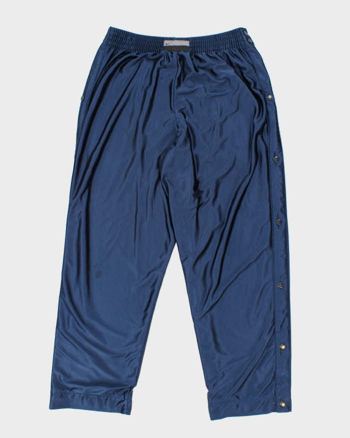 Vintage Y2K Nike Heavyweight Leg Popper Track Suit Bottoms - L