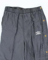 Vintage 90's Umbro Faded Leg Popper Track Suit Bottoms - M