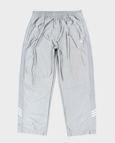Vintage 90's Adidas Wide Leg Popper Track Suit Bottoms - XL