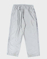 Vintage 90's Adidas Wide Leg Popper Track Suit Bottoms - XL
