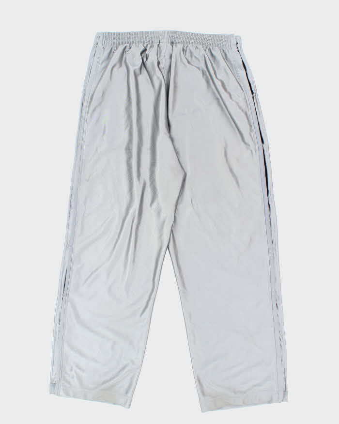 Vintage 90's Adidas Wide Leg Popper Track Suit Bottoms - XL
