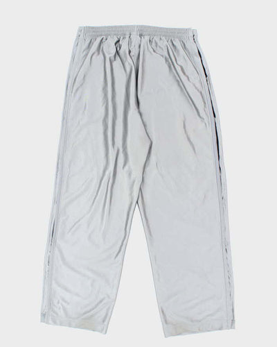 Vintage 90's Adidas Wide Leg Popper Track Suit Bottoms - XL