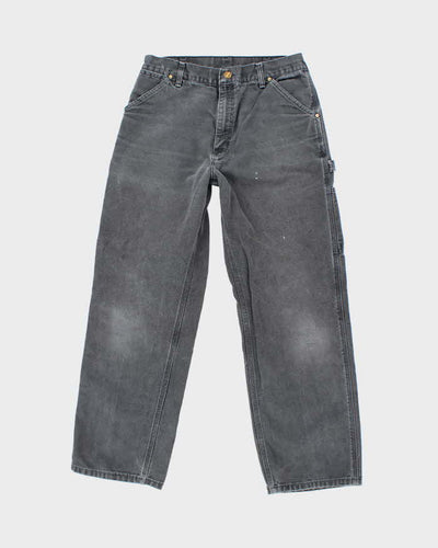 Vintage 2000's Carhartt Faded Single Knee Carpenter Trousers - W30 L29
