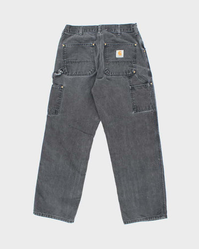 Vintage 2000's Carhartt Faded Single Knee Carpenter Trousers - W30 L29
