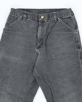 Vintage 2000's Carhartt Faded Single Knee Carpenter Trousers - W30 L29