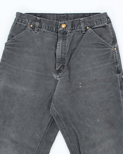 Vintage 2000's Carhartt Faded Single Knee Carpenter Trousers - W30 L29