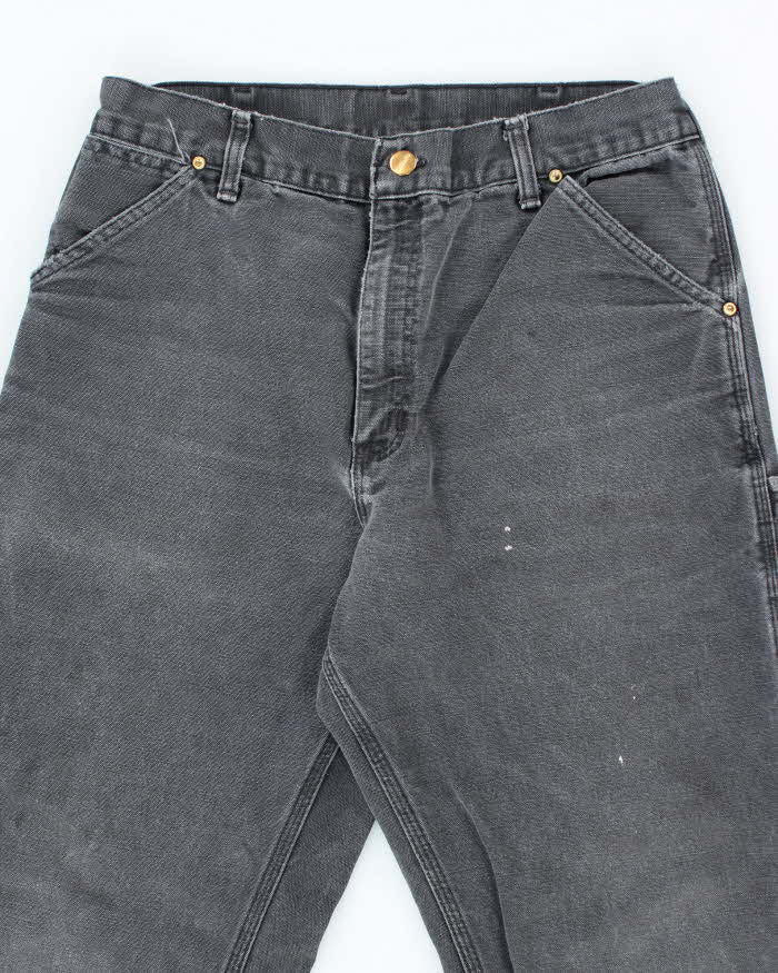 Vintage 2000's Carhartt Faded Single Knee Carpenter Trousers - W30 L29
