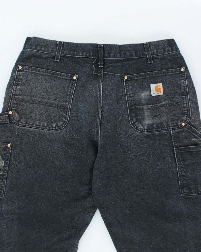 Vintage Carhartt Heavyweight Faded Double Knee Carpenter Trousers - W32 L29