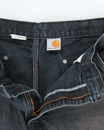 Vintage Carhartt Heavyweight Faded Double Knee Carpenter Trousers - W32 L29