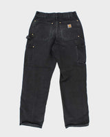Vintage Carhartt Heavyweight Faded Double Knee Carpenter Trousers - W32 L32