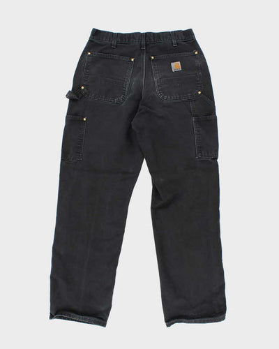 Vintage Carhartt Heavyweight Faded Double Knee Carpenter Trousers - W28 L29